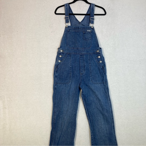 Old Navy Denim - Old Navy Juniors Overalls The Best in Demin Classic Blue Jeans Size 16 Cotton